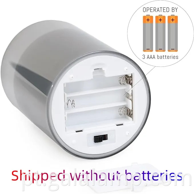 Vela eletrônica sem fuma